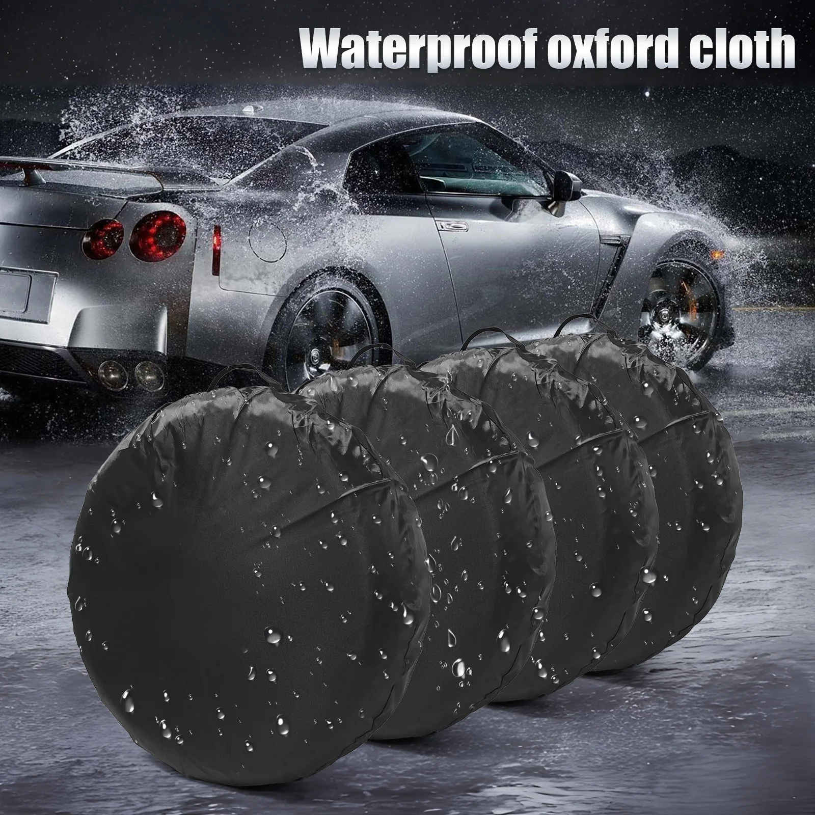 13-16 Zoll 16-20 Zoll Auto-Ersatzreifenabdeckung Schützende Reifenabdeckung Sonnenschutz Wasserdichte Staubdichte Tasche Folie Ersatzreifen-Aufbewahrung Autoabdeckung – Detail 10