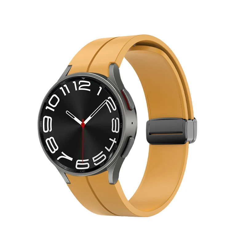 Magnetic Buckle Silicone Watch Strap