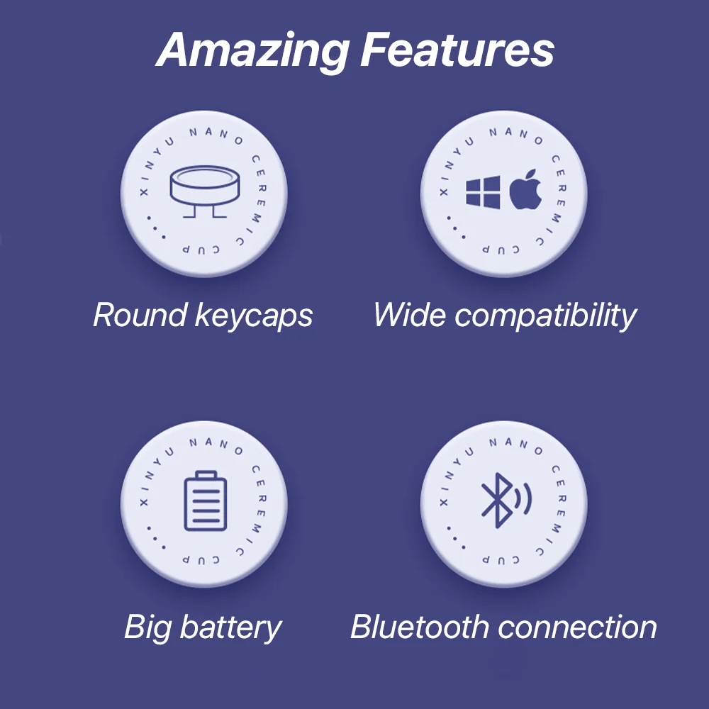 Bluetooth Keyboard For Tablet Phone Laptop Accessories For iPad Keyboard and Mouse Wireless IOS Android Windows