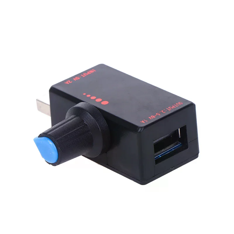 스위치가있는 5W DC5V2A 팬 유도 속도 컨트롤러 USB 보호 유형-C US..