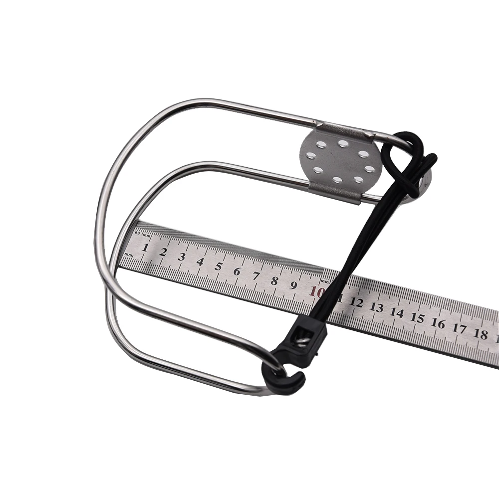 Boat Lifebuoy Ring Holder Adjustable Horseshoe Bracket Marine Hardware Rustproof for Yacht