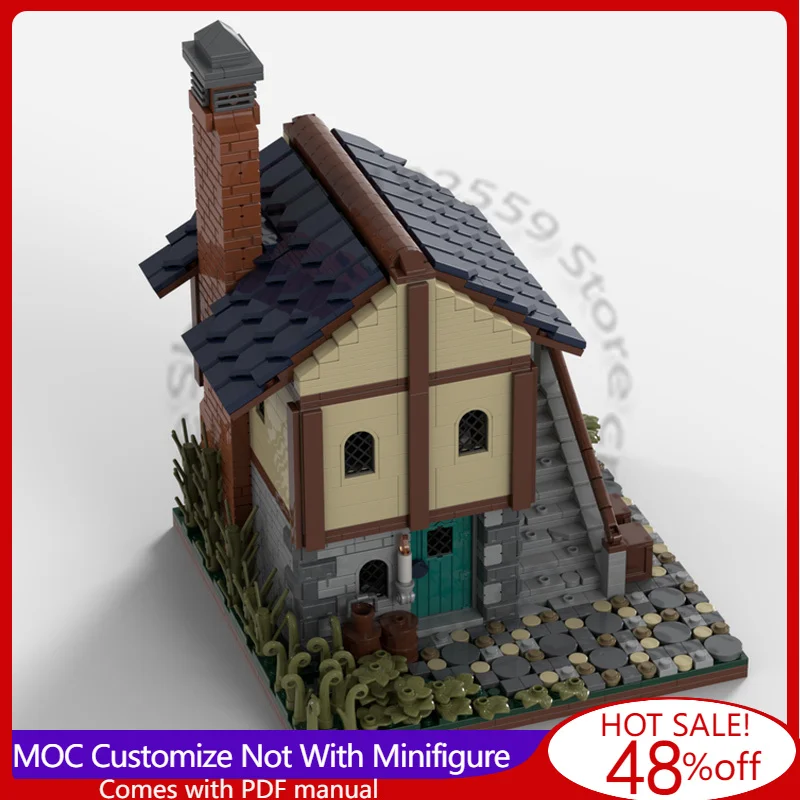 1796 PCS War series Alchemist Lair MOC Customize Modular Building Block ...
