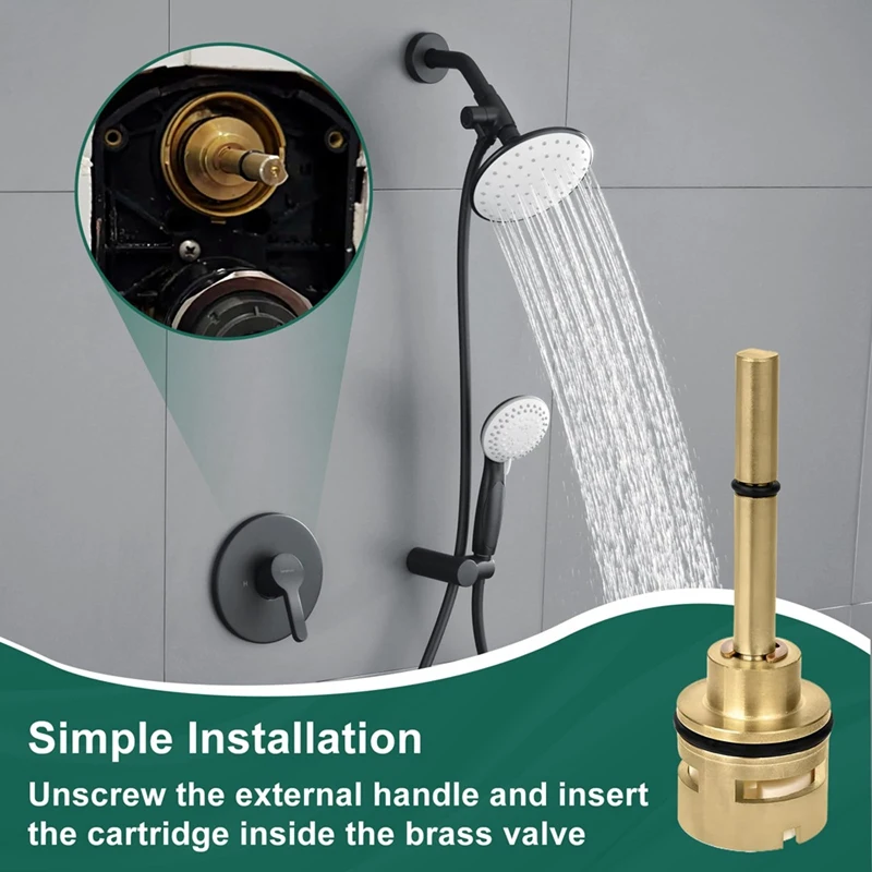 B62B-RP51919 6-Setting Diverter Cartridge With Extension Kit For Delta Faucet Valve Body R11000 And R22000