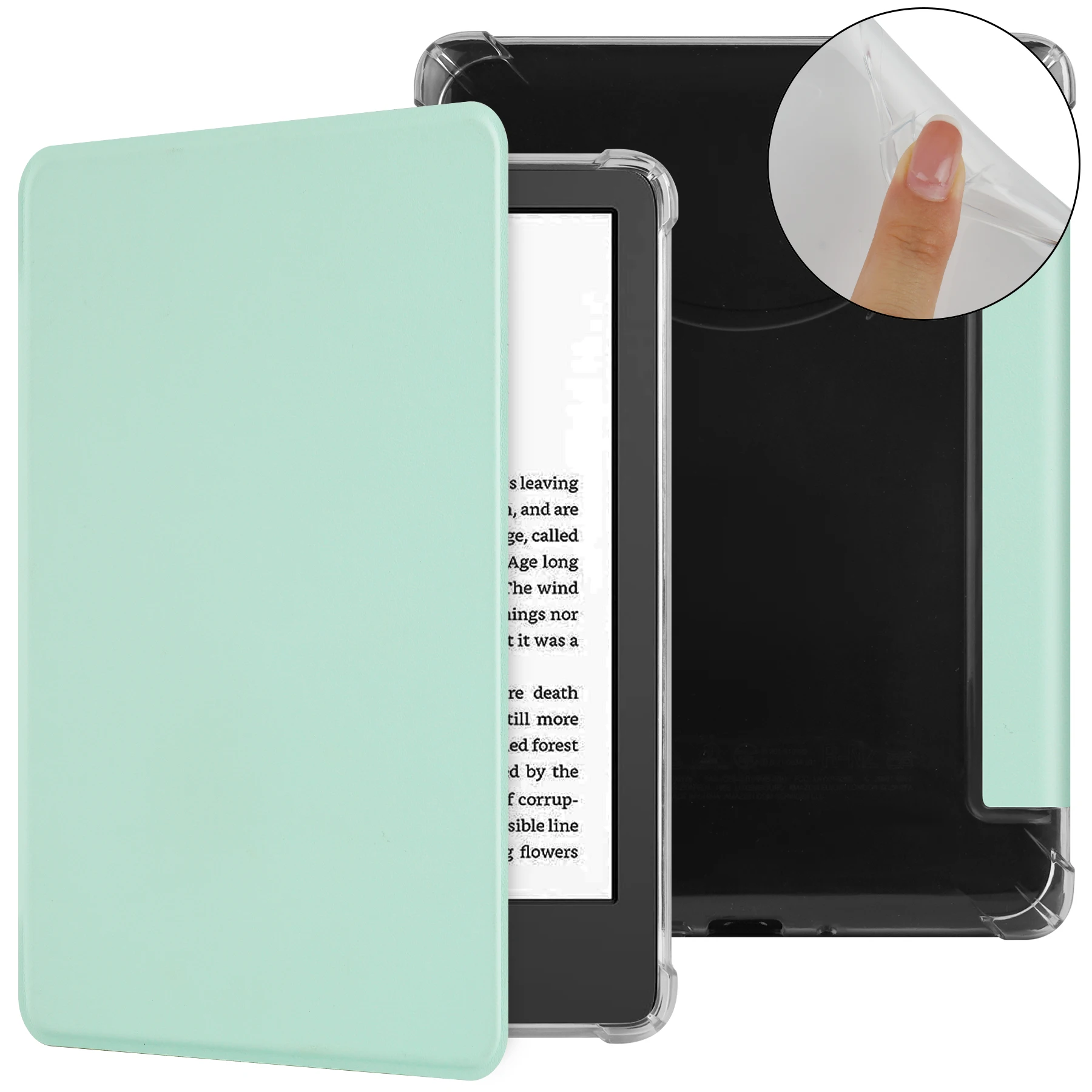 Transparent Soft TPU Cover for Kindle Paperwhite Signature Edition (2024)