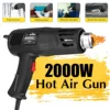 2000W 220V Advanced Hot Air Gun Temperatures Adjustable Electric Heat Gun for Shrink Wrapping Industrial Building Hair Dryer 1