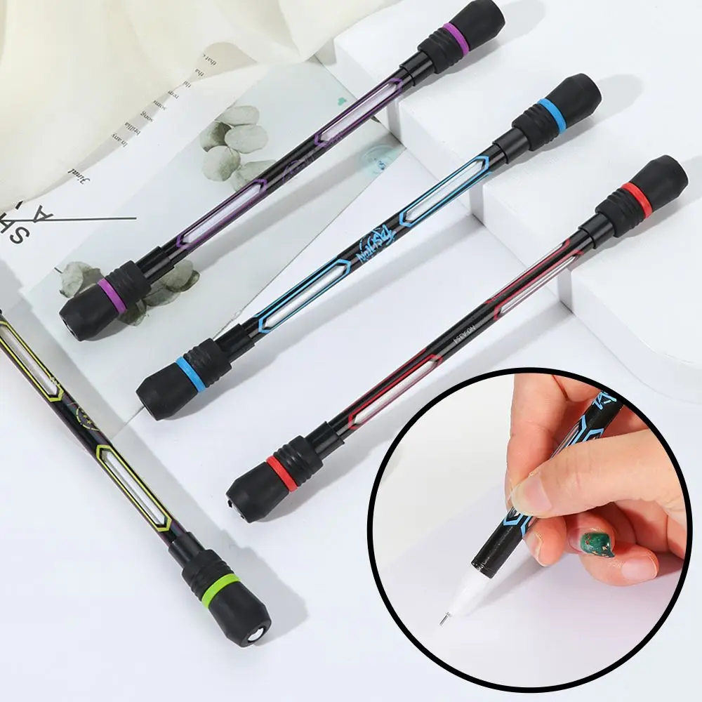 

Adult Kids Antistress Anti-slip Writing Tools Stress Reliever Spinning Pen Spinner Toy