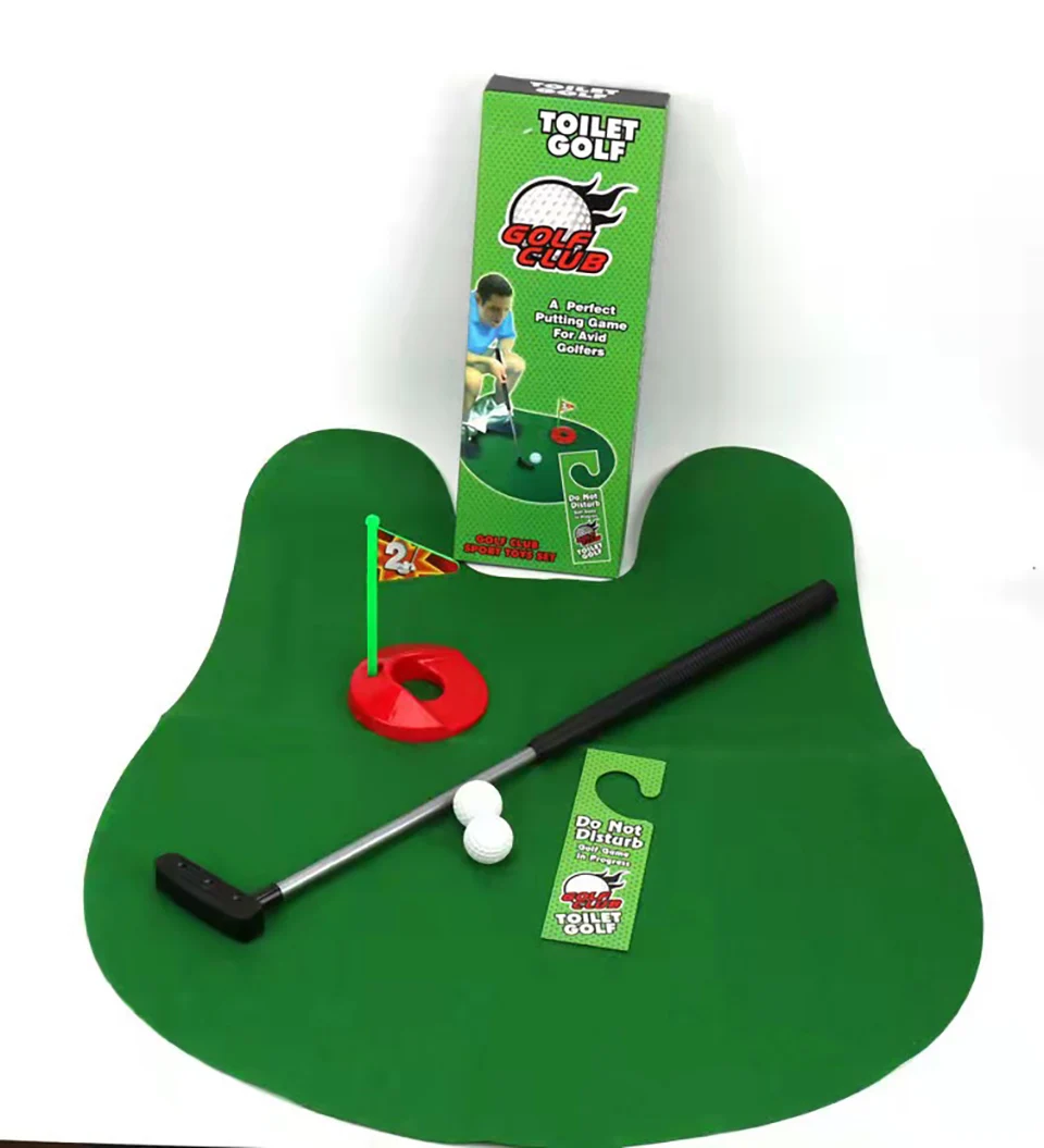 Toilette Golf Toilette Mini-Set Freizeit Unterhaltung Sport Spielzeug