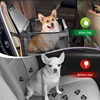 Dog Car Seat Cover Folding Hammock Pet Carriers Bag Basket Carrying for Cats Stable Foldable Travel Pet Dog Car Seat 5