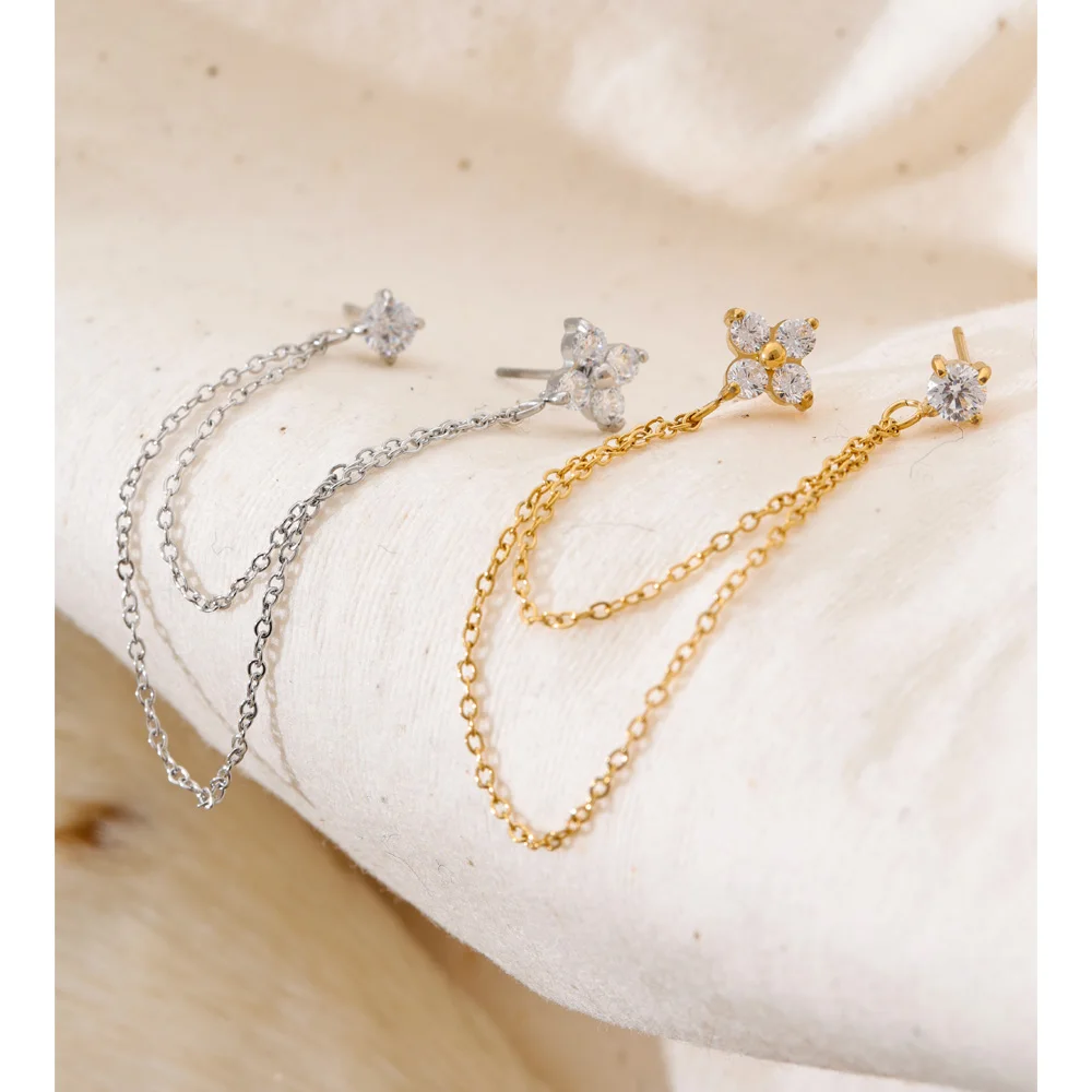Yhpup Cubic Zirconia Earrings