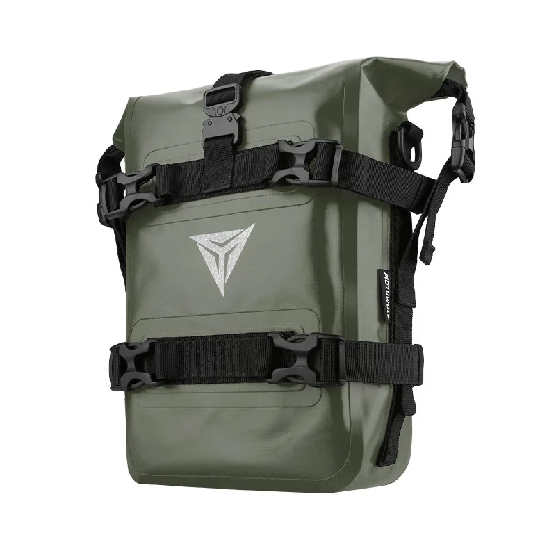 

Motorcycle Riding Bumper Bag Bumper Side Bag Large Capacity Waterproof Wear-Resistant Quick Detachable Side Hanging Bag Universa