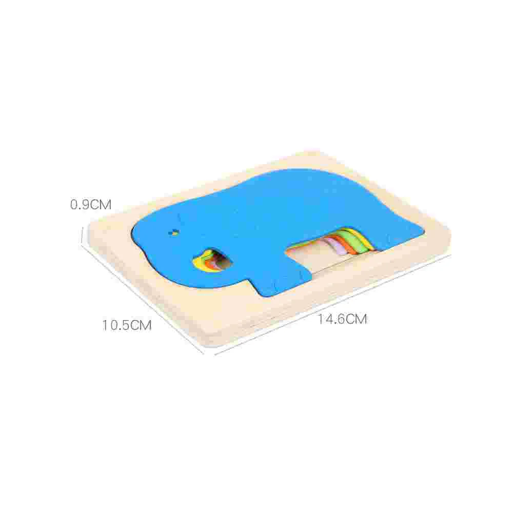 

3d Puzzle Children Gifts Cartoon Toys for Kids Wooden Hand Eye Coordination
