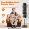 36 Pockets-Rotating Magazine Rack Holder Brochure Display Stand Comic Book Flyer Literature Display Stand 1