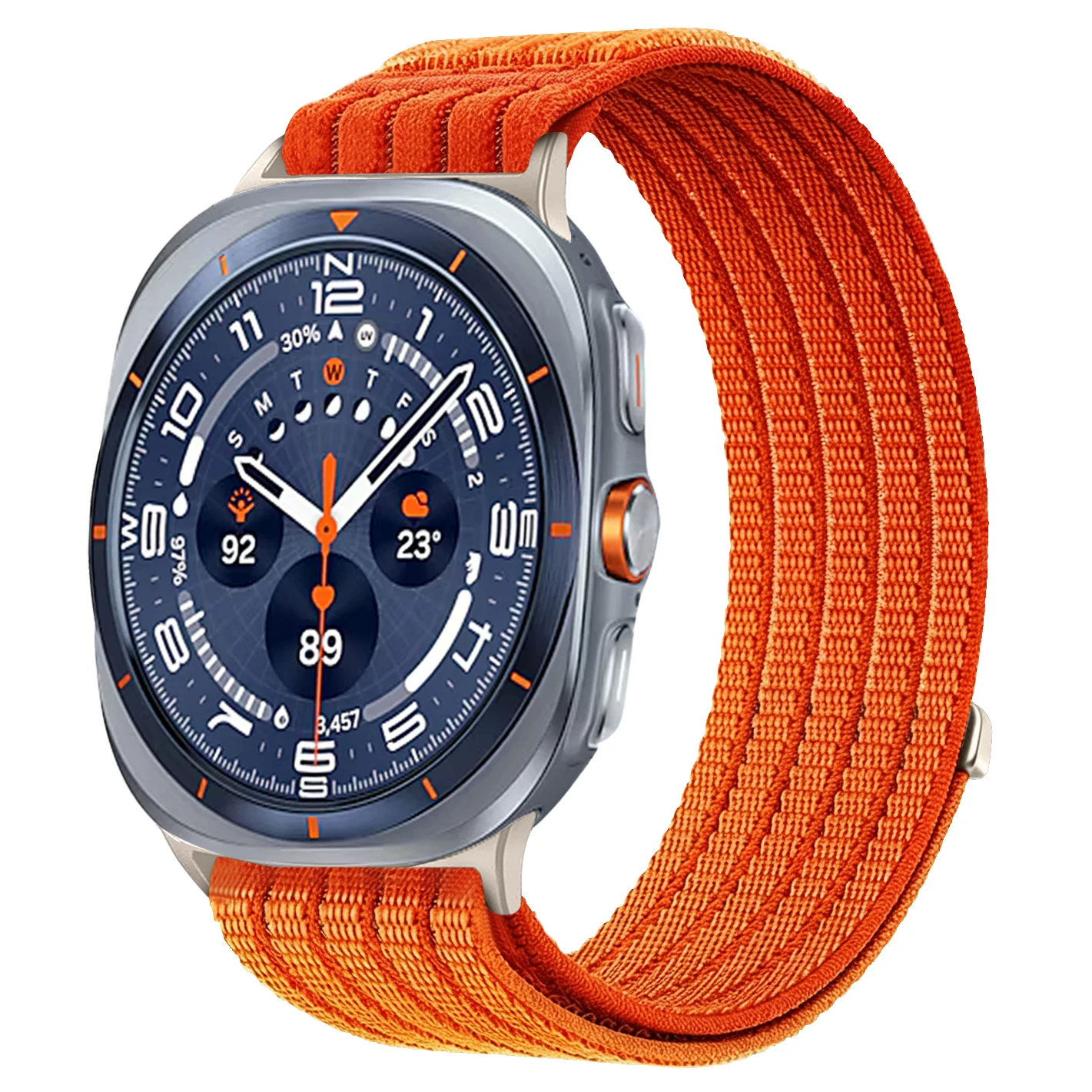Nylon Loop Sport Band - Soft Adjustable Replacement Strap