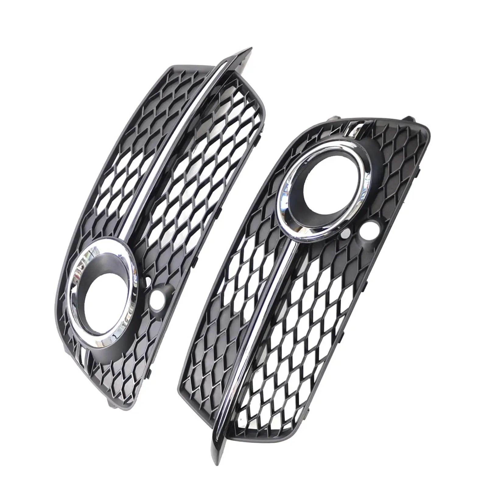 

Front Lower Bumper Grilles Right Left for Audi Q5 S-Line Replacement