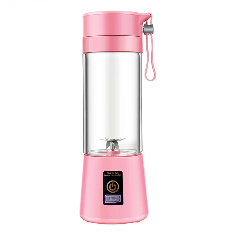 Portable Electric Juicer Usb Rechargeable Fruit Blender Handheld_voghion.com