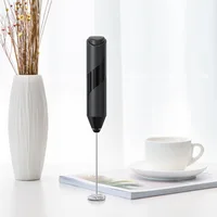 Electric Milk Frother 1PC Small Handheld Wireless Whisk Coffee Creamer Egg Milk Stirring Stick Home Office 1