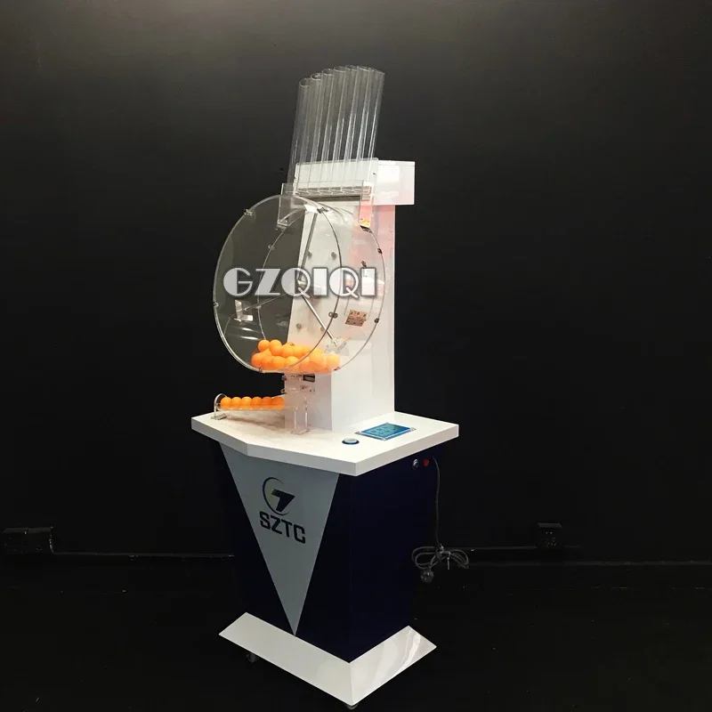 Lottery Machine by mechanism for lottery games with balls holder on the top ruleta casino bingo chips