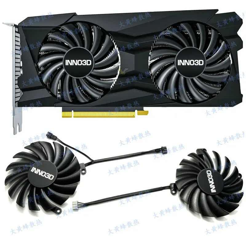 

New CF-12910S for INNO3D RTX3070 LHR 8GB TWIN X2 Graphics Video Card Cooling Fan