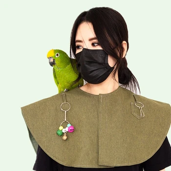 Parrot Anti-Scratch Shoulder Protector Arm for Protection Multi-Functional Shoulder Pad Diaper Shawl for Small Medium Bi 1