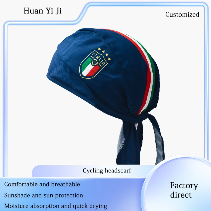 UV Resistant Bicycle Headscarf Quick Drying Cycling Headscarf Sporty Pirate Headscarf Customized