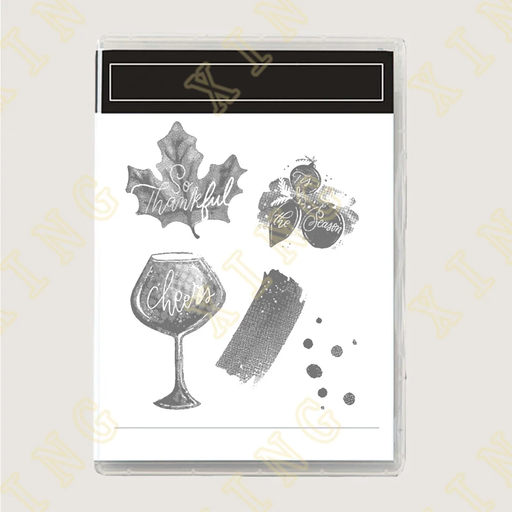 

Thank You 2023 New Metal Cutting Dies Stamps Scrapbook Diary Decoration Embossing Cut Dies Template DIY Greeting Card Handmade