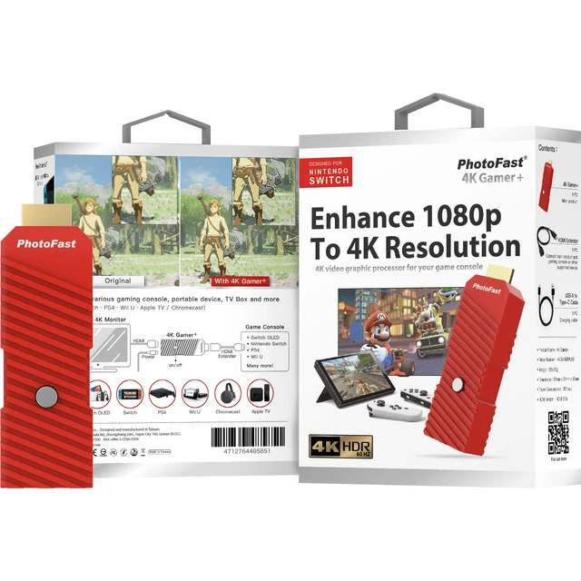 PhotoFast Nintendo Schalter NS Upgrade 4K Gamer + HDR PS4 XBOX OLED  Universal _ - AliExpress Mobile