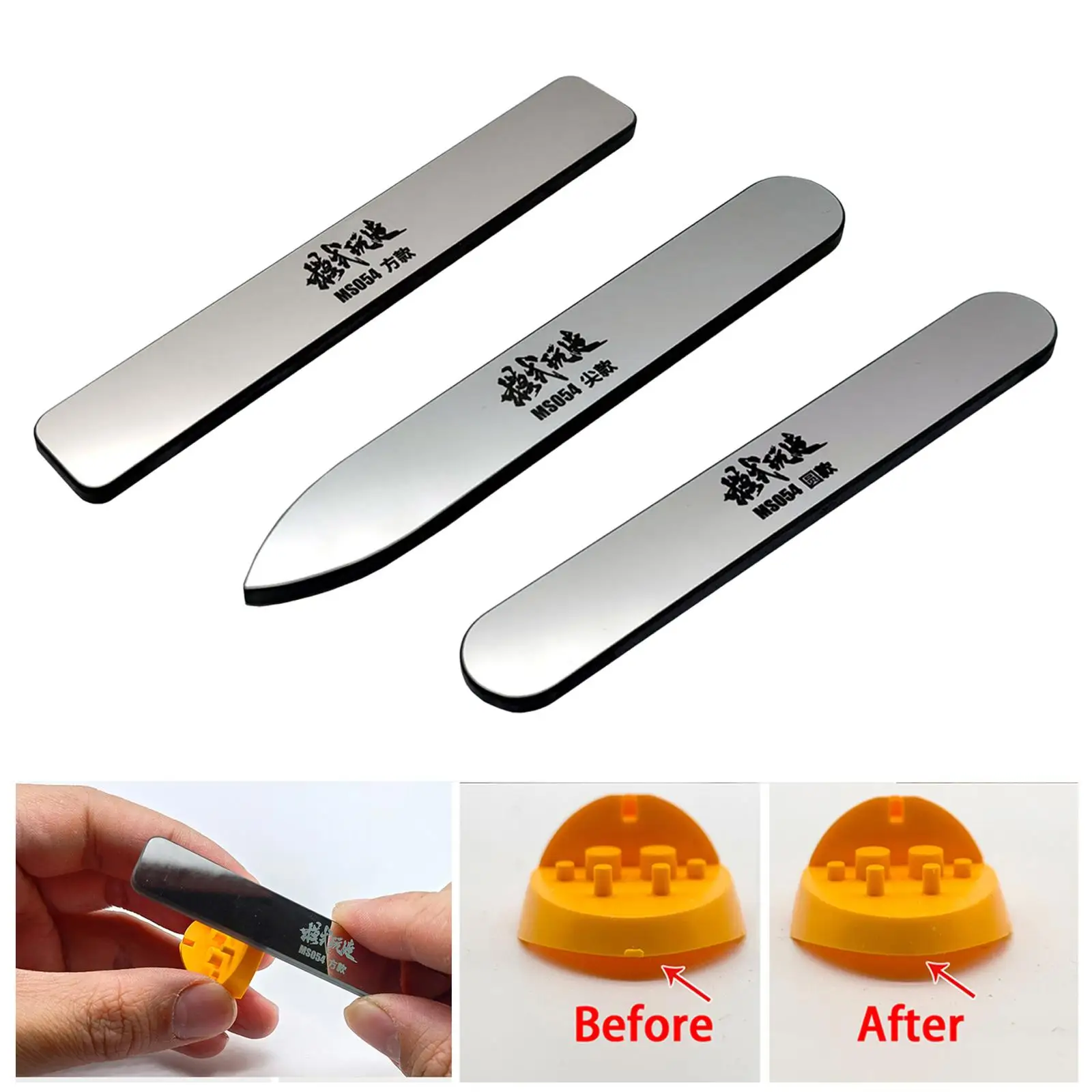 Model Polishing File for Model Kit Figure Resin Material DIY Arts Crafts Hobby Building Accessories model tools,model polishing tool