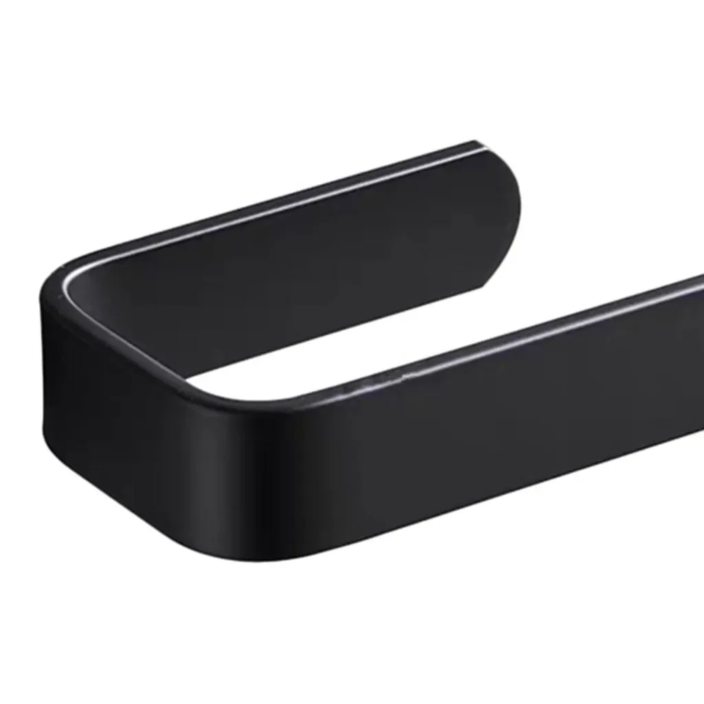 Acrylic Toilet Paper Holder Wall Mounted Bathroom Kitchen Roll Holder Hook toilet paper holder
