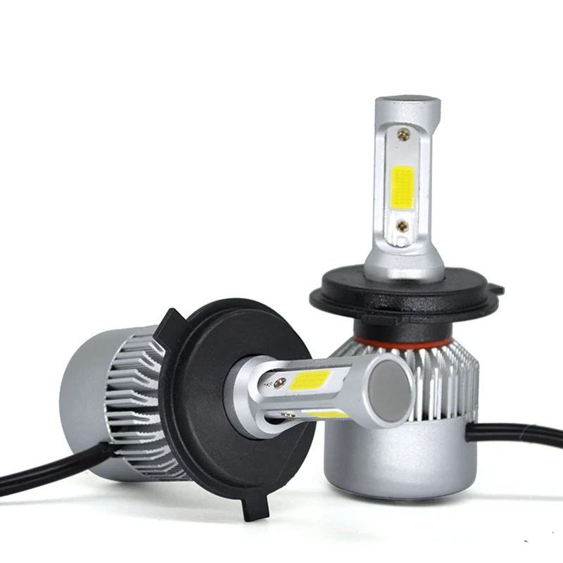 Cob 자동차 LED 헤드라이트 전구, 안개등, 2X S2 H4 5600Lm, 6500K