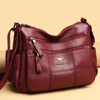 Genuine Brand Leather Sac Luxury Handbags Women Bags Designer Shoulder Crossbody Hand Bags for Women 2022 Purses and Handbags