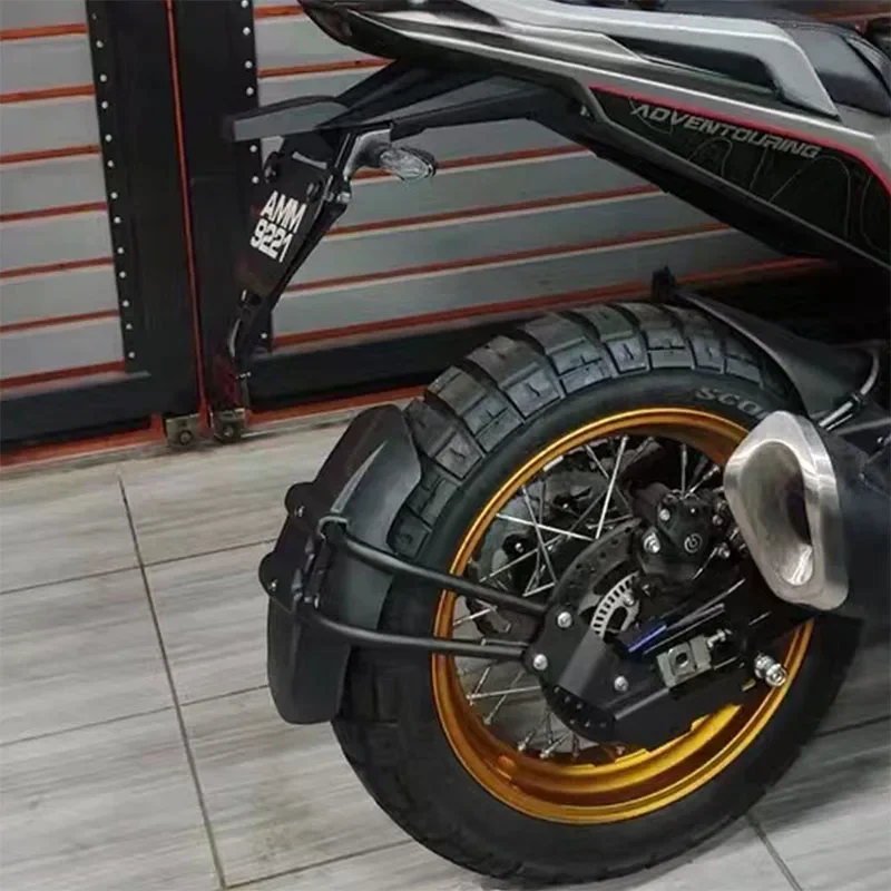 Neuer hinterer Kotflügel fit morini x cape 650 Kotflügel Spritz schlamms chutz Schutz rad Hugger für morini x-cape 650 xcape 650 – Detail 6