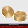 Pure Copper  Holder 1/5PCS Coaster Household Kungfu Tea Set  Brass Heat Insulation  Mat  Ceremony Accessories Home Decor 4