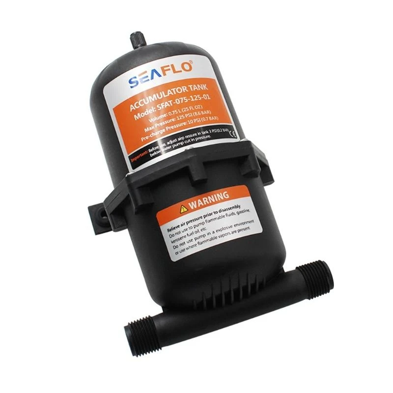 RV Boat Water Accumulator 0.75 L 125PSI Mini Pressure Accumulator Water for Yacht D7WD