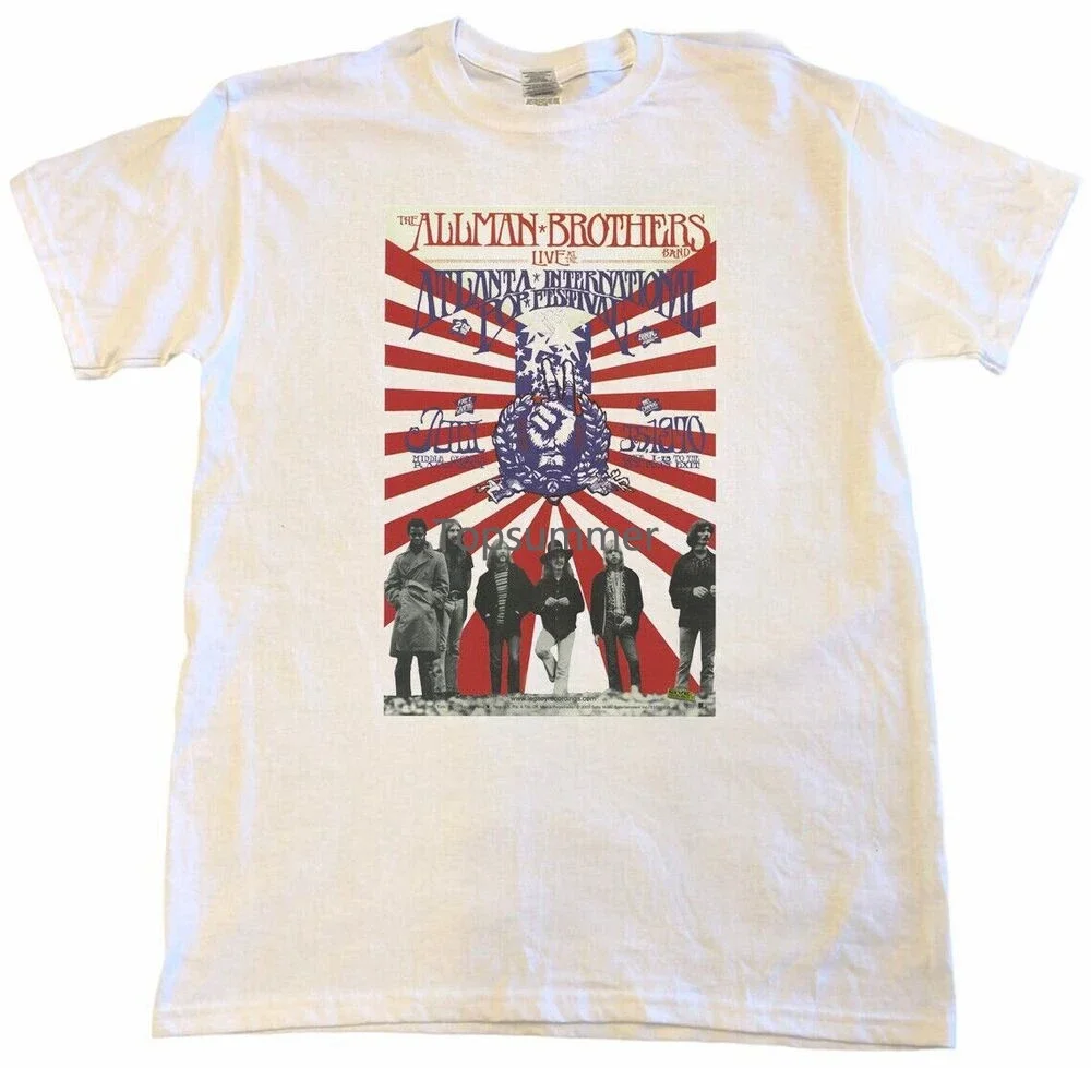 

Allmans Brothers Band Live At The Atlanta 1970 T-Shirt Tour Shirt