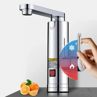Robinet de chauffe-eau électrique sans réservoir 3000W, avec affichage de la température, robinet de cuisine, robinet de douche électrique coulant 4