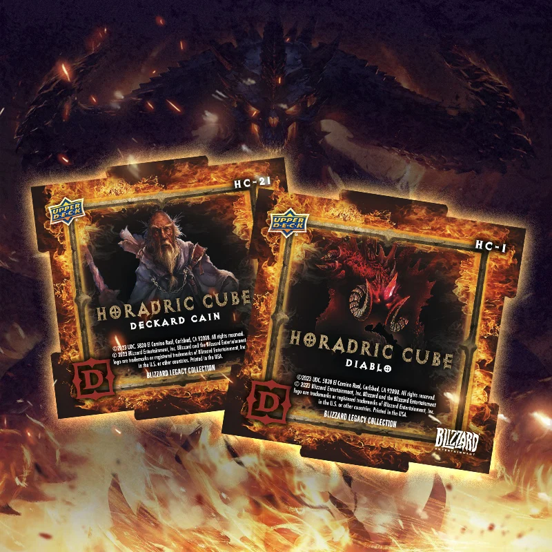 Original Upper Deck Blizzard Legacy Collection Trading Cards Movie Game World of Warcraft Cards Children Birthday Gifts