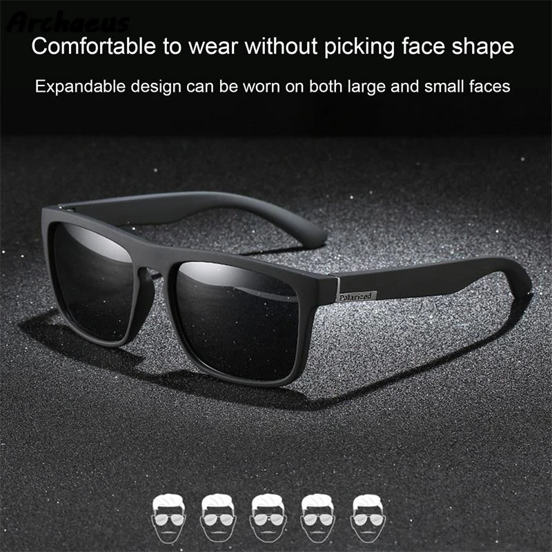 Polarized Sunglasses Men Women Fishing Glasses Sun Goggles Camping Hiking Driving Eyewear Sport Sunglasses