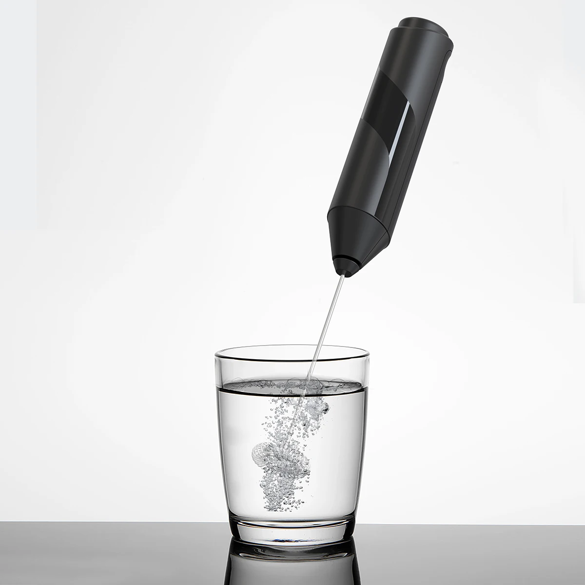 Milk Frother Electric Milk Frother Handheld Battery Operated Electric Foam Maker Drink Mixer with Stainless Steel Whisk and Stand for Cappuccino Bulletproof Coffee