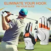 Left Hand Golf Training Glove, Chipping Correction & Grip Trainer, Reduce Golf Hook Ball Corrector with True Grip Technology 3