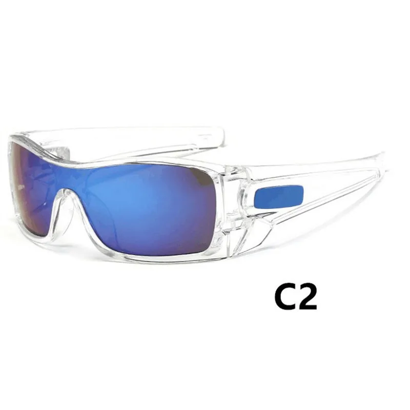 Fishing Fashion Y2K Lenses Car Driving Eyewear Outdoor Sports Cycling Sunglasses One Piece Driving Sunglasses Men's Connected