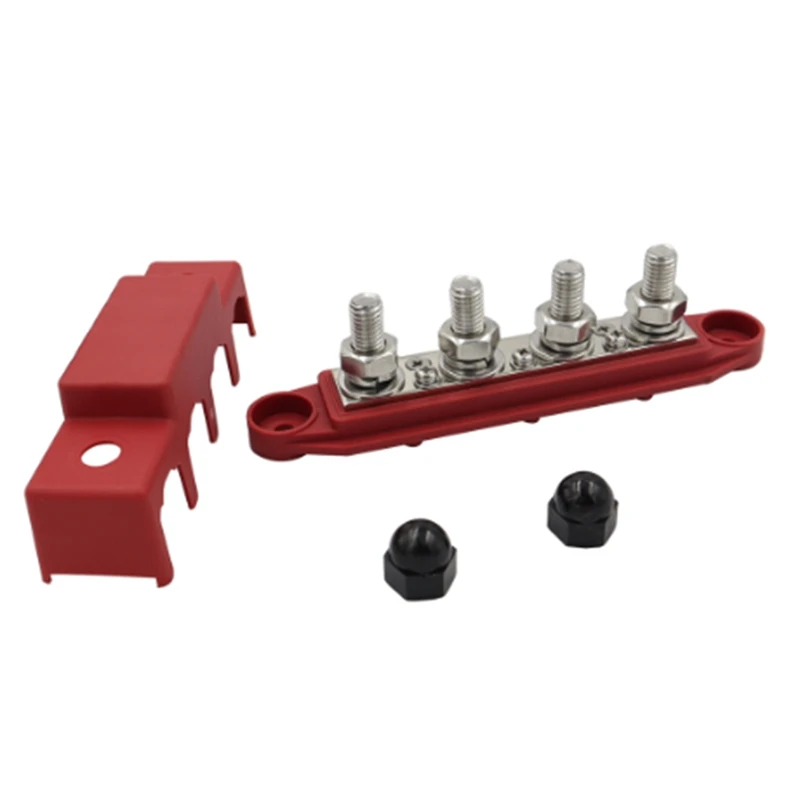 

А 4 клеммы, высокоточная шина, Кабельная коробка, автоматический Макс, усилитель подключения, блок питания, детали, нейлон M10