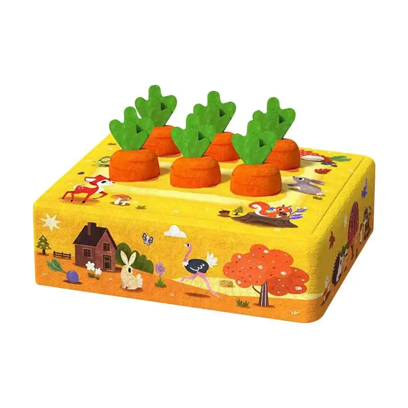 

Kids Carrot Toy Montessori Carrot Educational Toys Toddler Biteable Toy Carrot Harvest Preschool Toy Kids Birthday Gift Toys