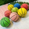 6cm Ultra-high Elastic Mini Rubber Small Basketball Decompression Hollow Elastic Ball Children's Toy MINI Basketball Gift 2