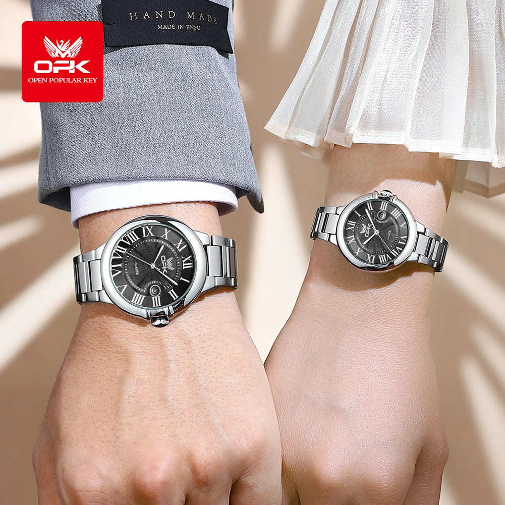 Elegant Couple Watch OPK 6039 Original Quartz Movement High Quality Watches