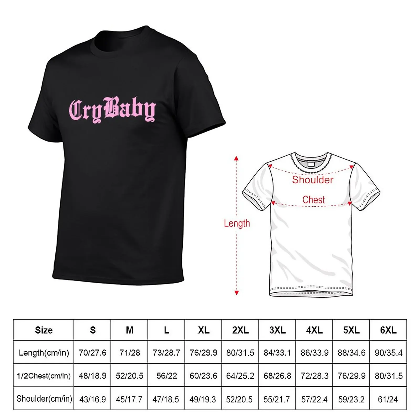 New Peep Style Lil Crybaby Cry baby T-Shirt quick drying shirt