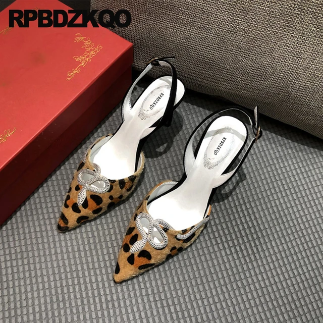 Dolce & Gabbana KIM DOLCE&GABBANA leopard-print Slingback Pumps - Farfetch