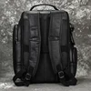 Cow Leather Backpacks Men Laptop Rucksack Shoulder Bag Mochilas Cowhide Genuine Leather Male Bag School Bag for Man Travel Bag 2