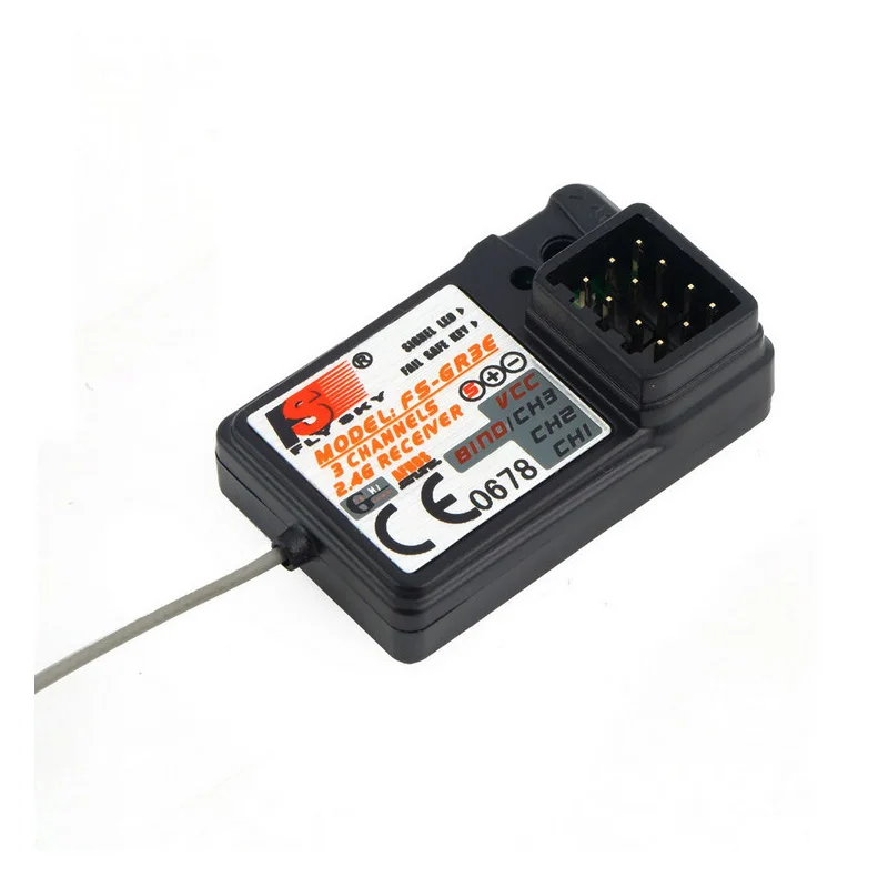 Récepteur FS-GR3E 3CH 2.4GHz pour RC Voiture Bateau - FS-GR3E RX