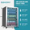 ft Beverage Refrigerator and Cooler, 145 Can Mini fridge with Glass Door for Soda Beer Wine, Small Drink Dispenser 3