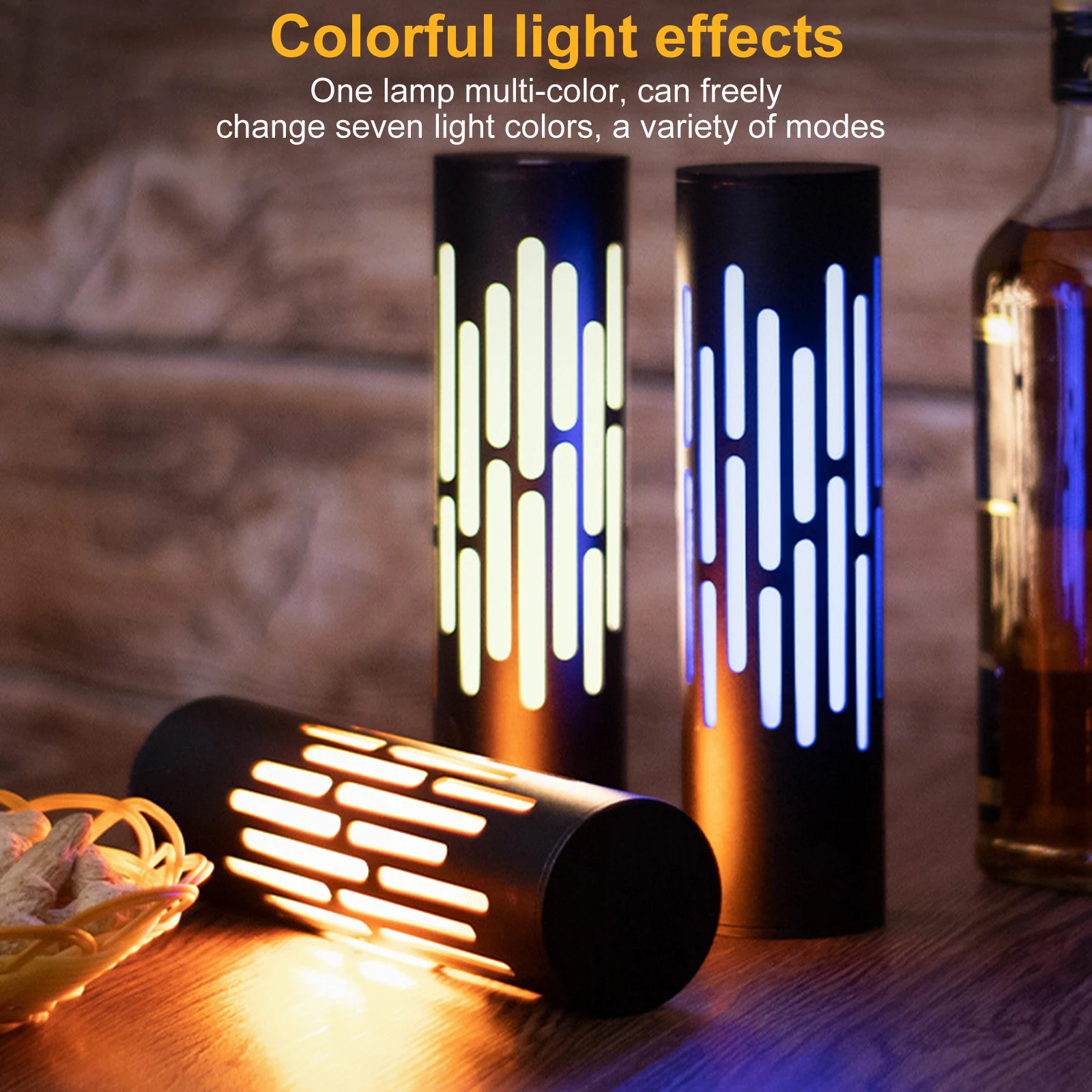 

New Led Table Lamp Bar Restaurant Ktv Decoration Ambient Light Desktop Night Light Rechargeable Muti-Modes Aluminium Light